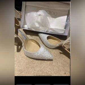 wedding shoes White Heals